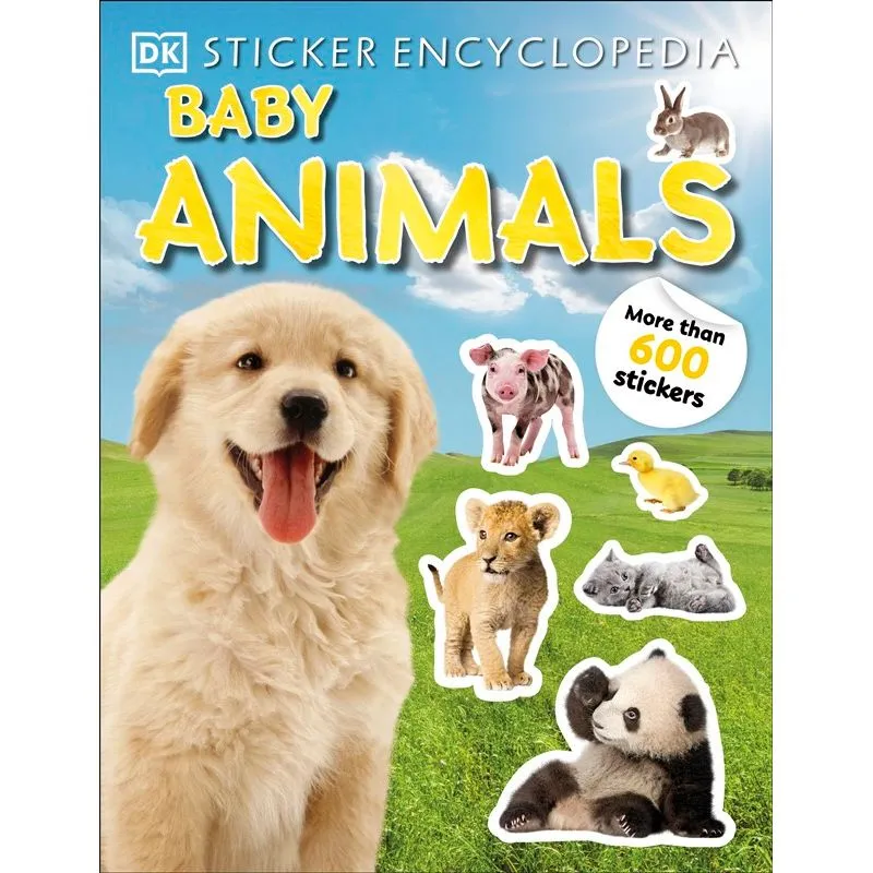 Sticker Encyclopedia Baby Animals