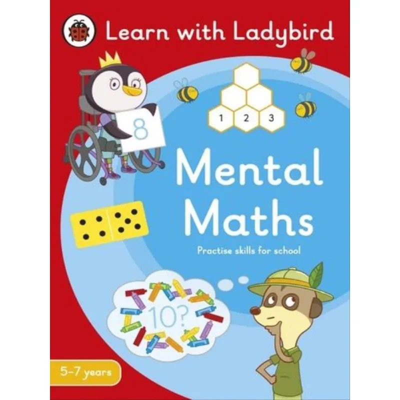 MENTAL MATHS - A LEARN WITH LADYBIRD ACTIVITY BOOK 5-7 YEARS