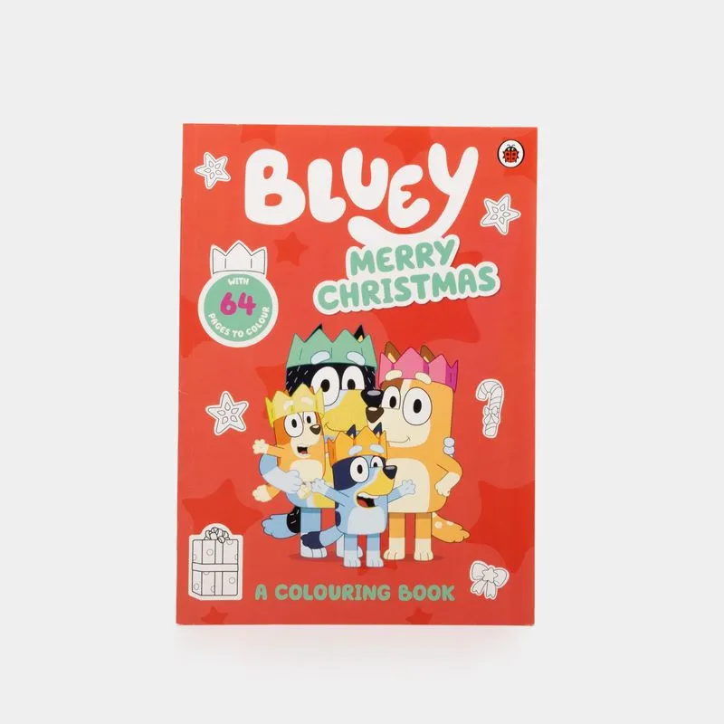Bluey Merry Christmas: a Colouring Book