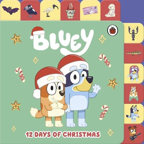 Bluey: 12 Days of Christmas Tabbed Board Book | Penguin Random House Children's UK (Ciltli)