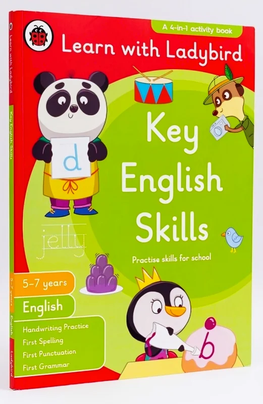 Learn With Ladybird: Key English Skills (5-7 Years)