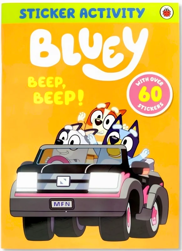 Bluey: Beep, Beep! Sticker Activity Book