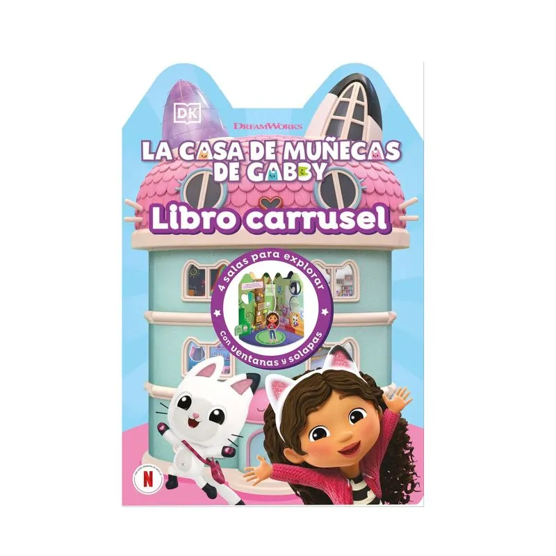 La casa de muñecas de gabby: libro carrusel