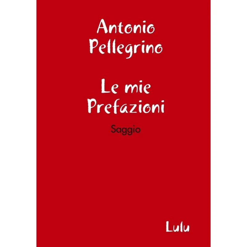 Le mie Prefazioni