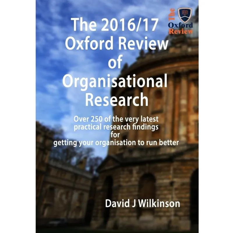 The Oxford Review Annual 2016/17