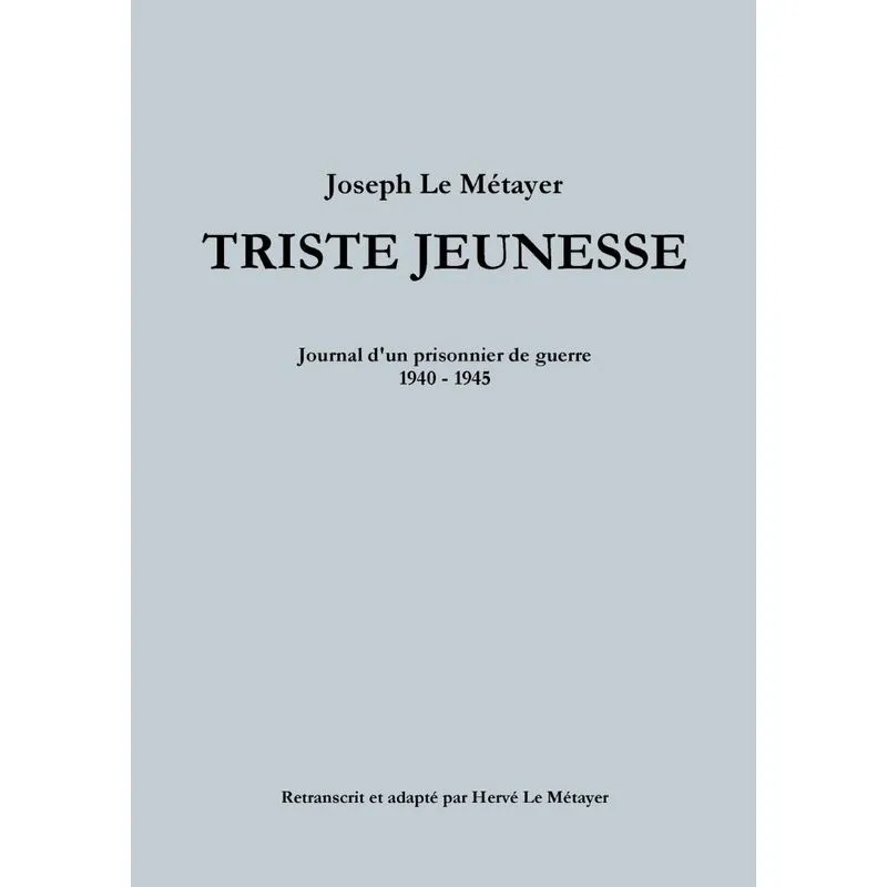 TRISTE JEUNESSE