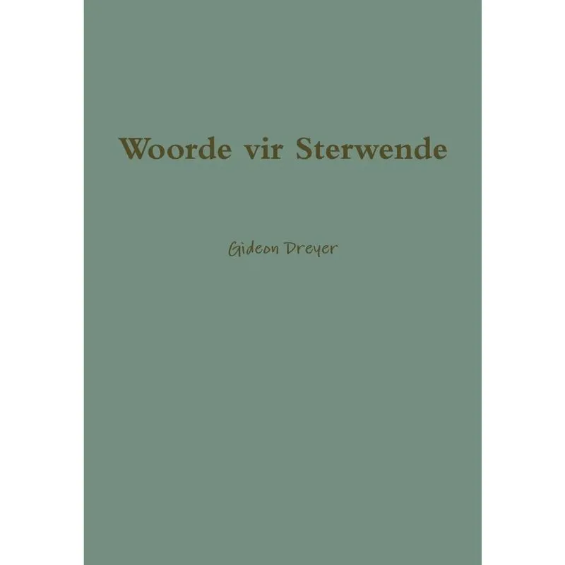Woorde vir Sterwende