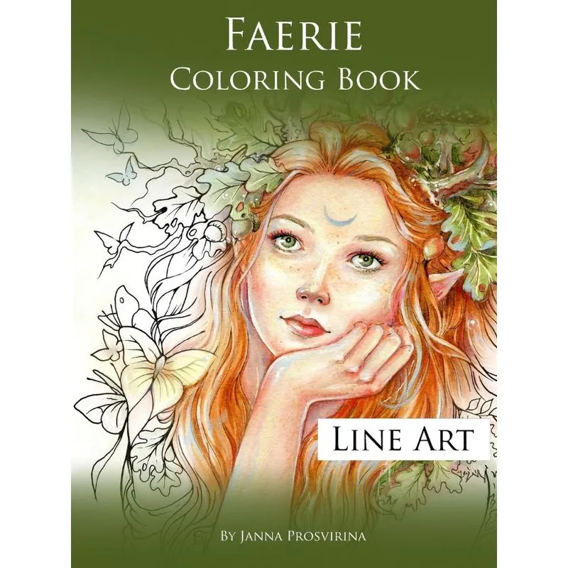 Faerie Coloring Book