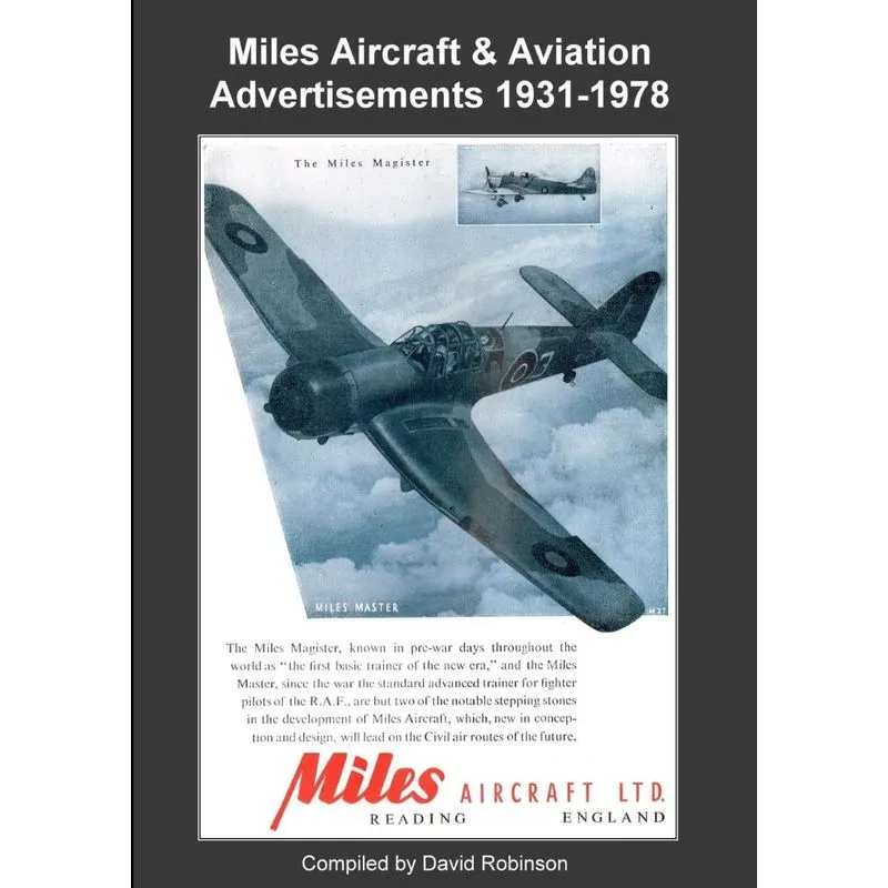 Miles Aircraft & Aviation Advertisements 1931-1978