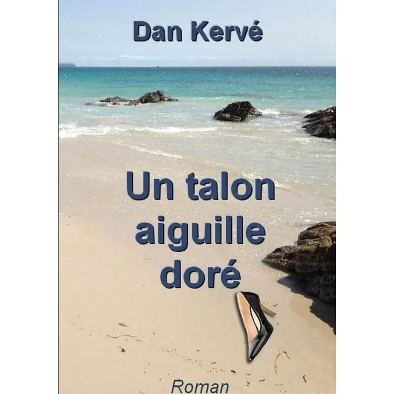Un talon aiguille doré