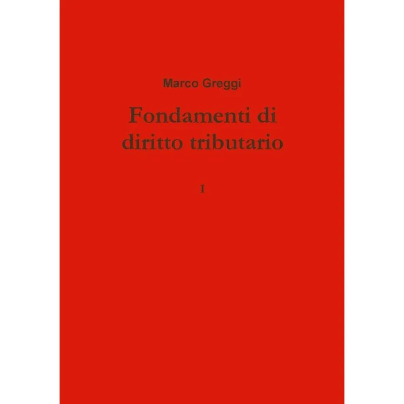 Fondamenti di diritto tributario