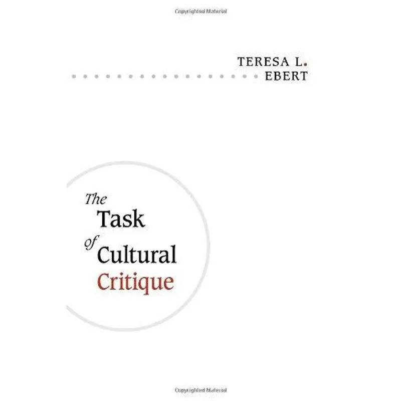The Task of Cultural Critique