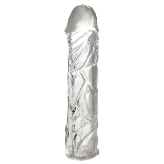 Capa Peniana Extensora Massagedora Lisa Sem Vibro 12cm - 1067 / CA013