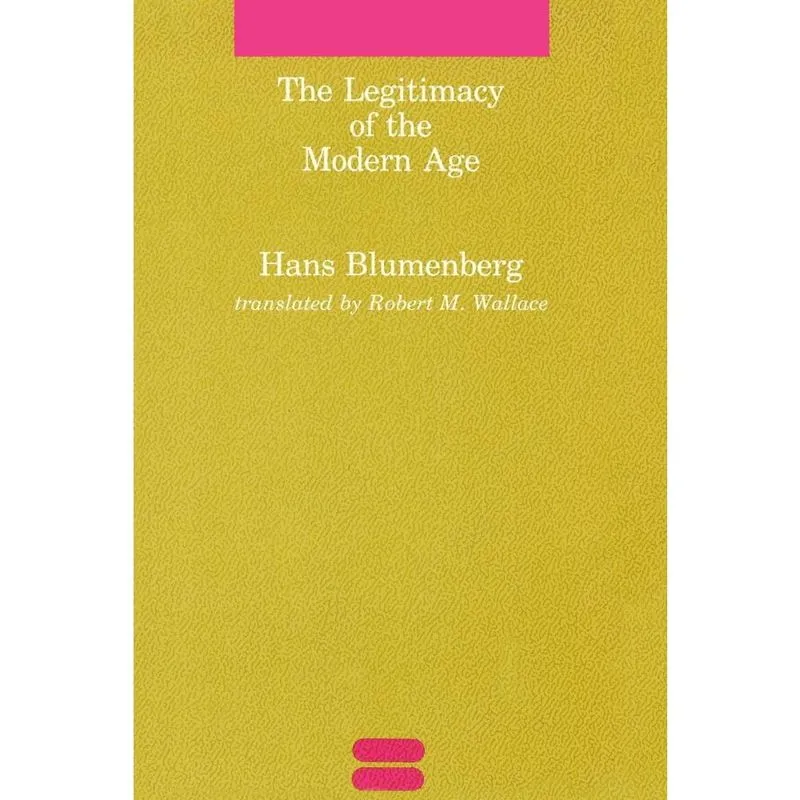 Livro The Legitimacy of the Modern Age