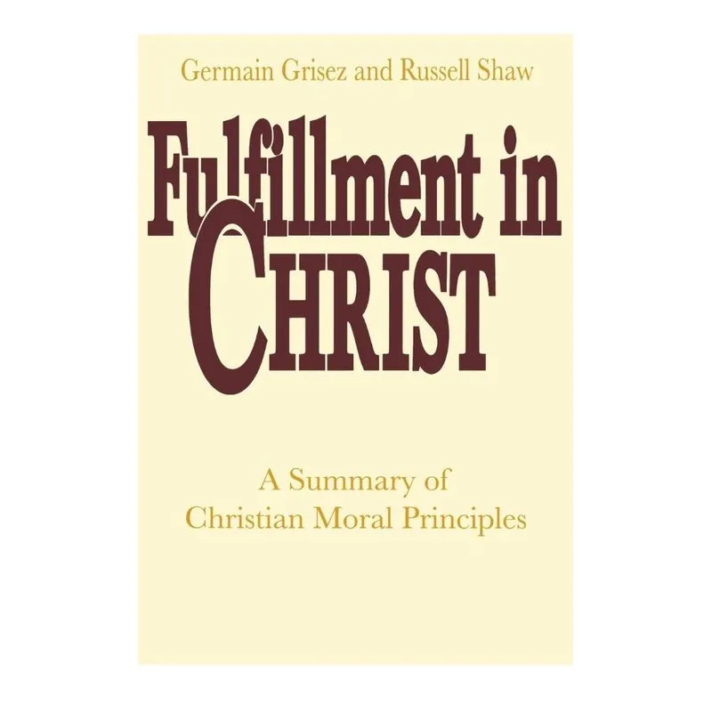 Fulfillment in Christ