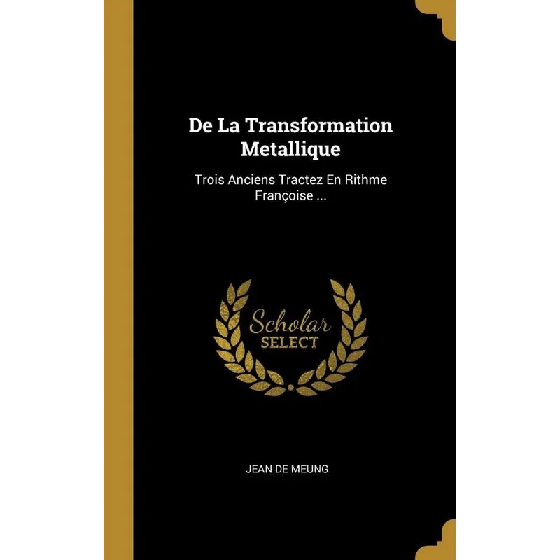 De La Transformation Metallique