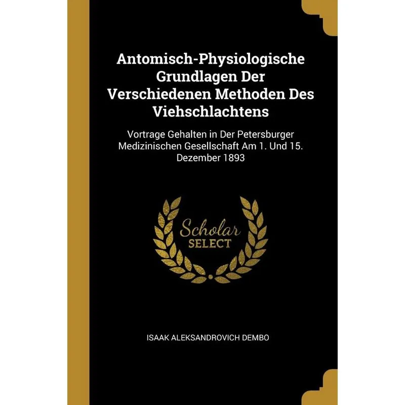 Antomisch-Physiologische Grundlagen Der Verschiedenen Metho