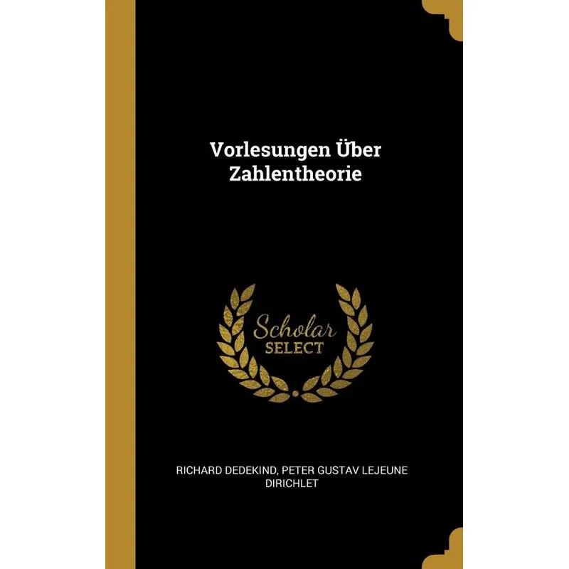 Vorlesungen Über Zahlentheorie