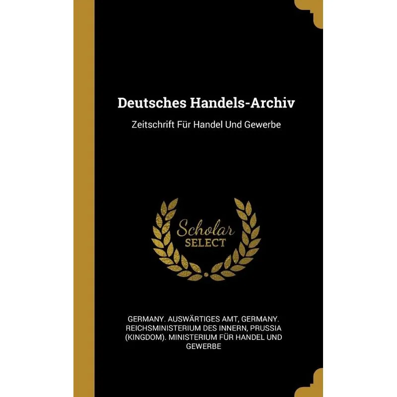 Deutsches Handels-Archiv