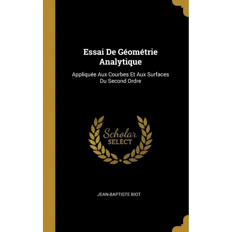 Essai De Géométrie Analytique