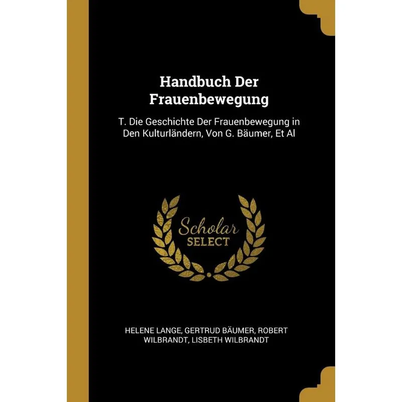Handbuch Der Frauenbewegung