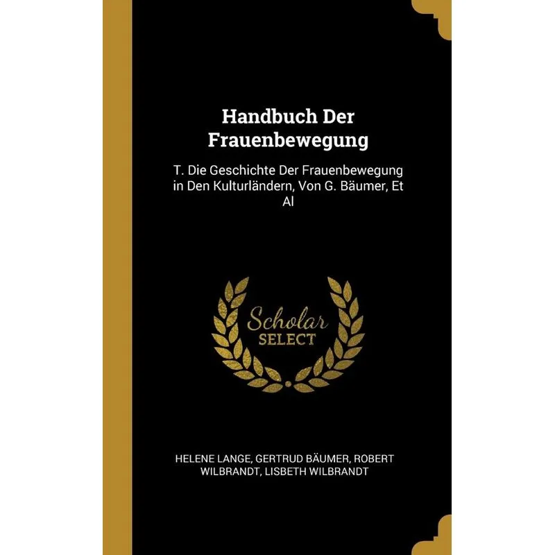 Handbuch Der Frauenbewegung