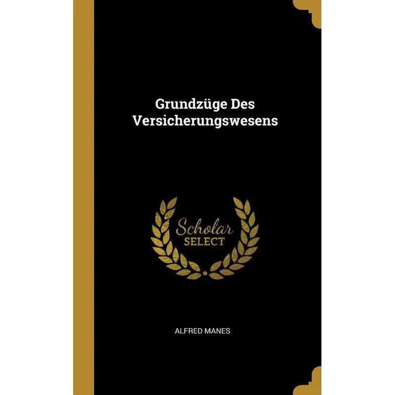 Grundzüge Des Versicherungswesens