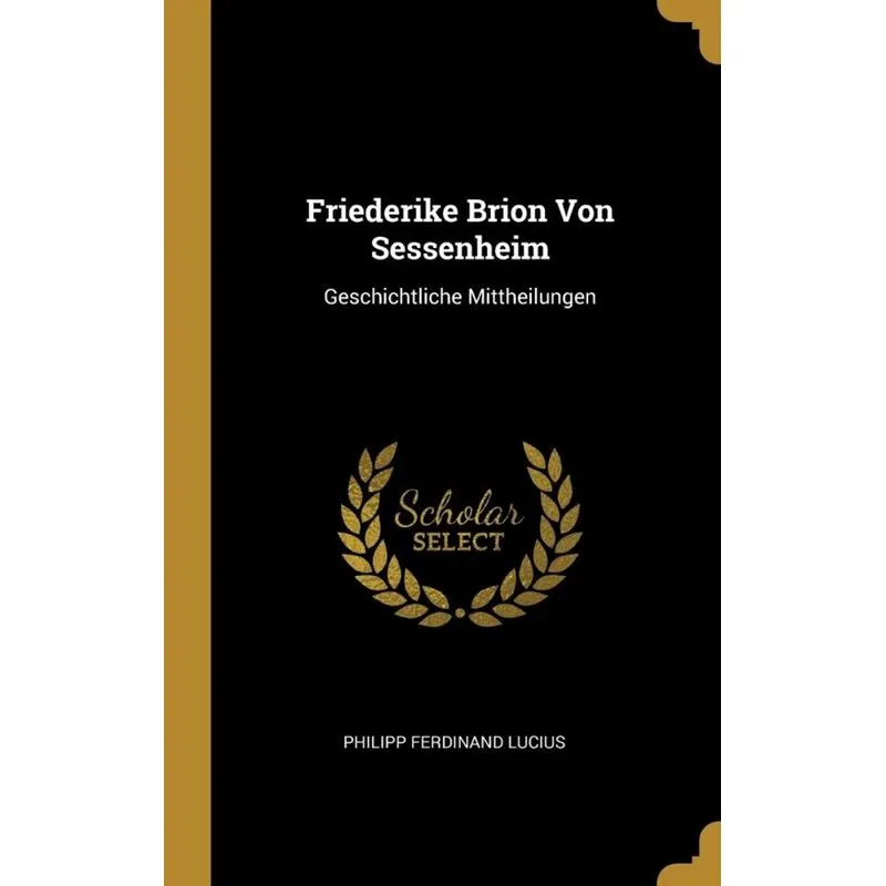 Friederike Brion Von Sessenheim