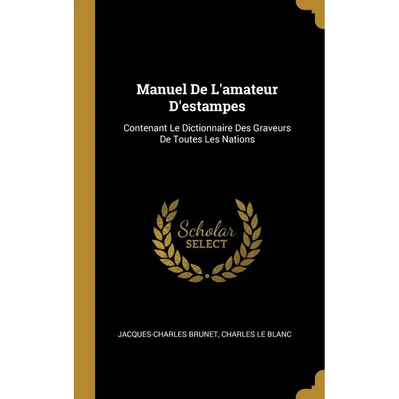 Manuel De Lamateur Destampes