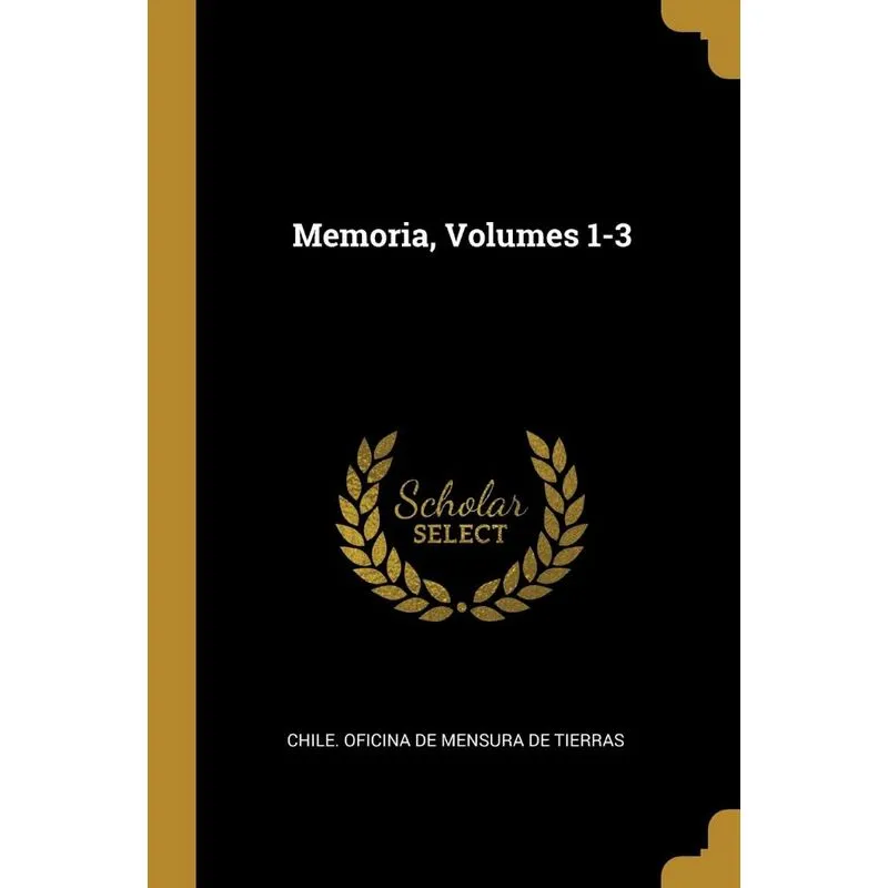 Memoria, Volumes 1-3