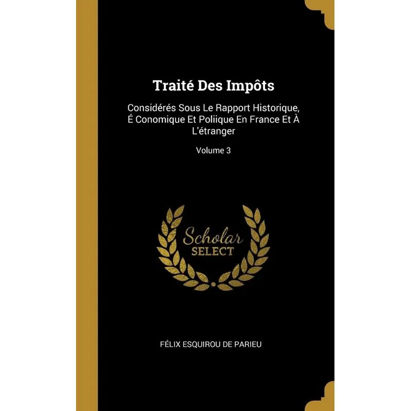 Traité Des Impôts