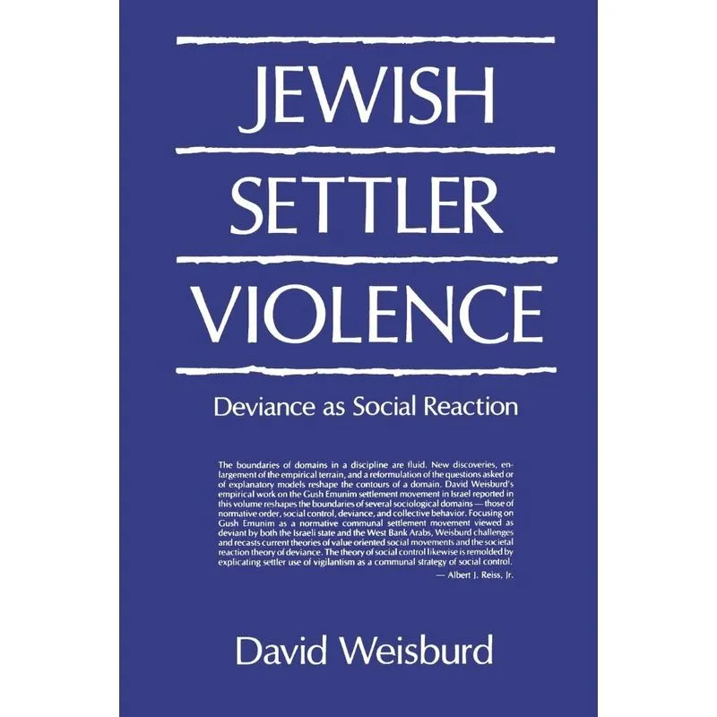Jewish Settler Violence