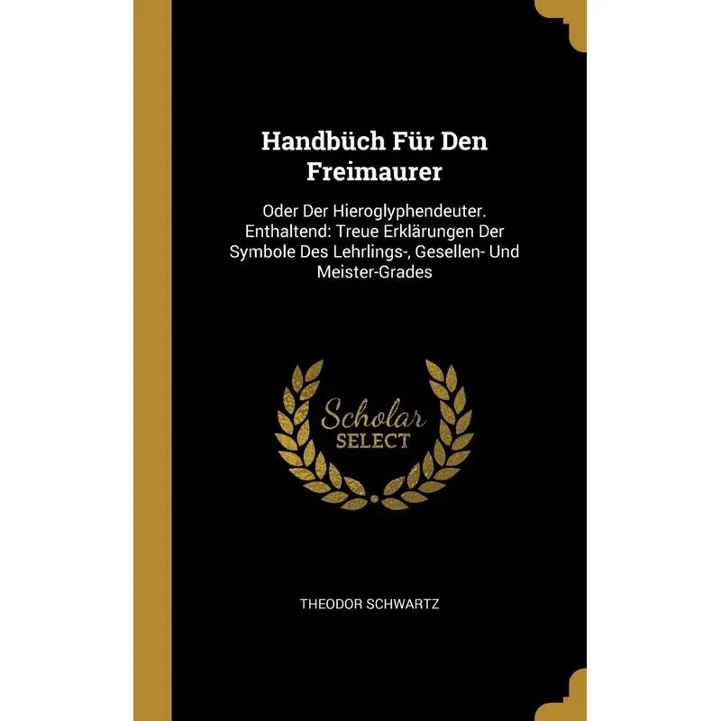 Handbüch Für Den Freimaurer