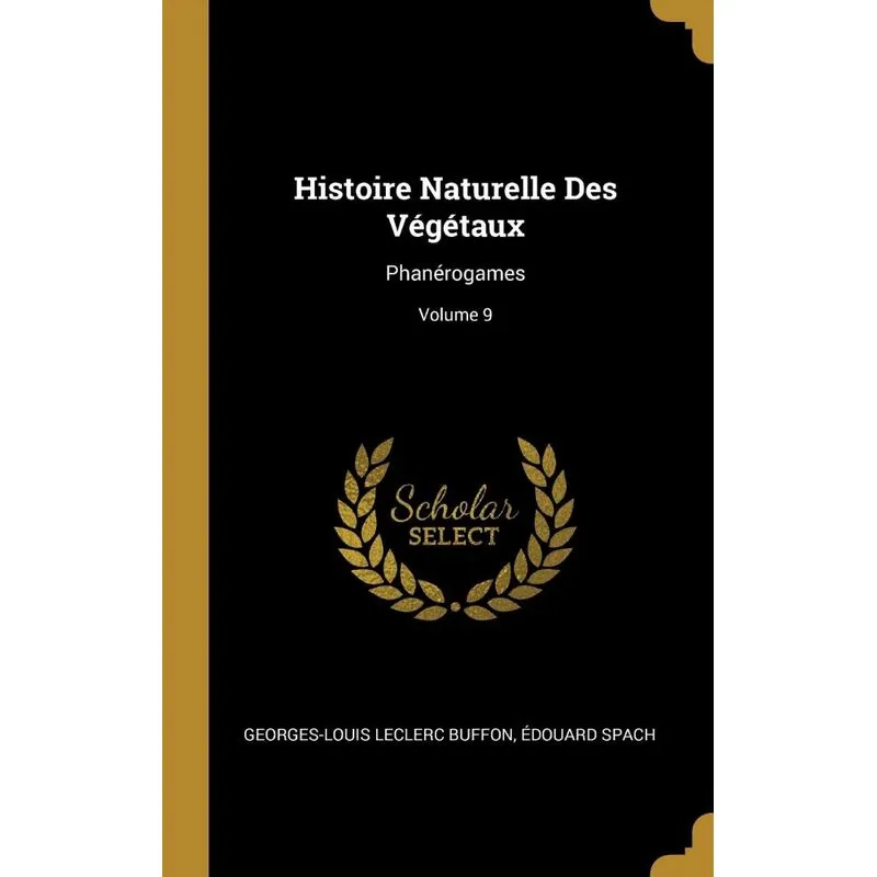 Histoire Naturelle Des Végétaux