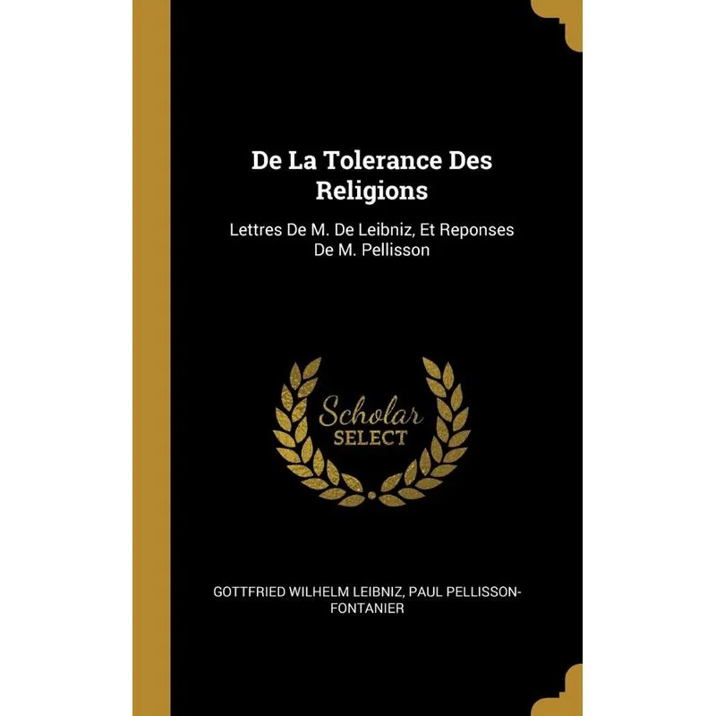 De La Tolerance Des Religions