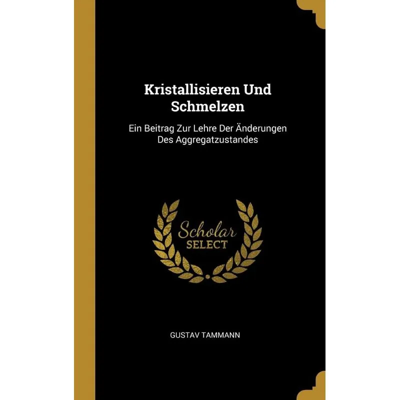 Kristallisieren Und Schmelzen