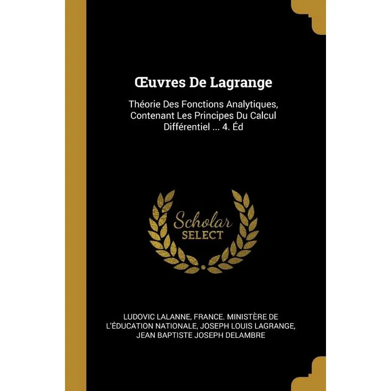 Œuvres De Lagrange