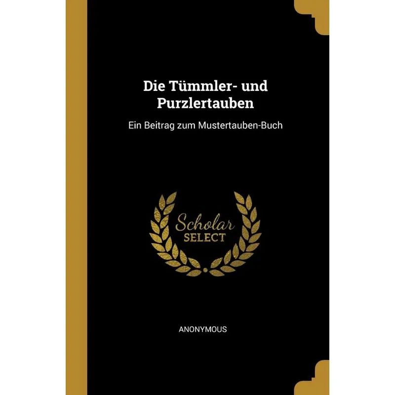 Die Tümmler- und Purzlertauben