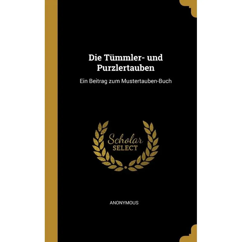 Die Tümmler- und Purzlertauben