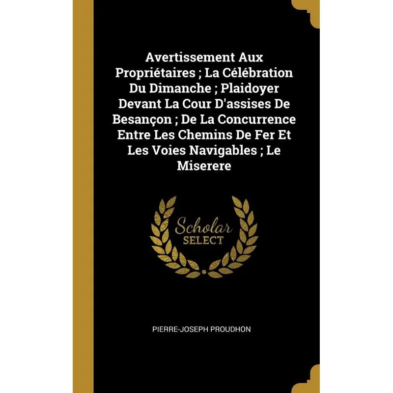 Avertissement Aux Propriétaires , La Célébration Du Dimanch