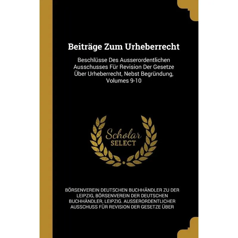Beiträge Zum Urheberrecht