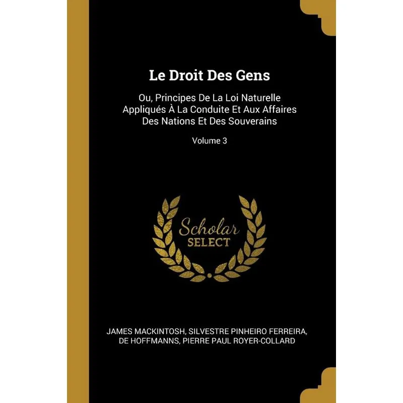 Le Droit Des Gens