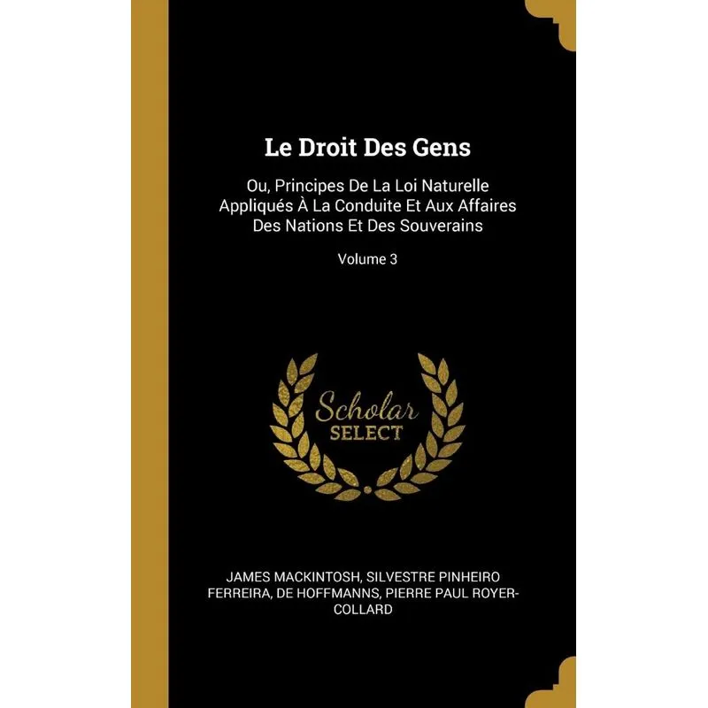 Le Droit Des Gens