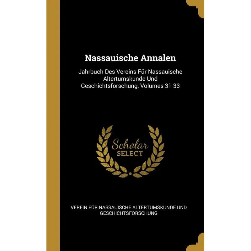 Nassauische Annalen
