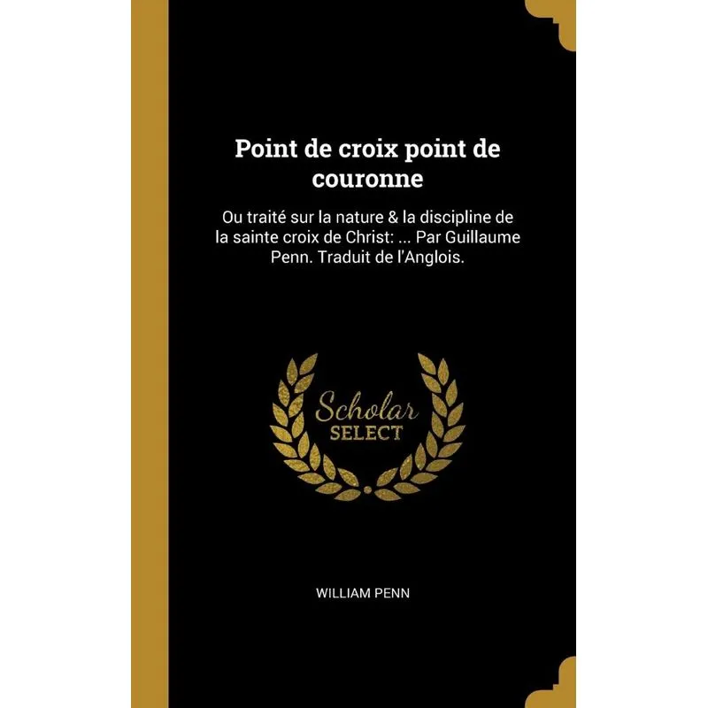 Point de croix point de couronne