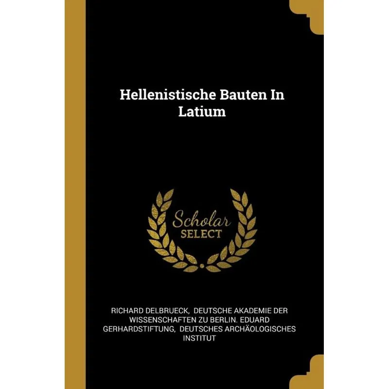 Hellenistische Bauten In Latium