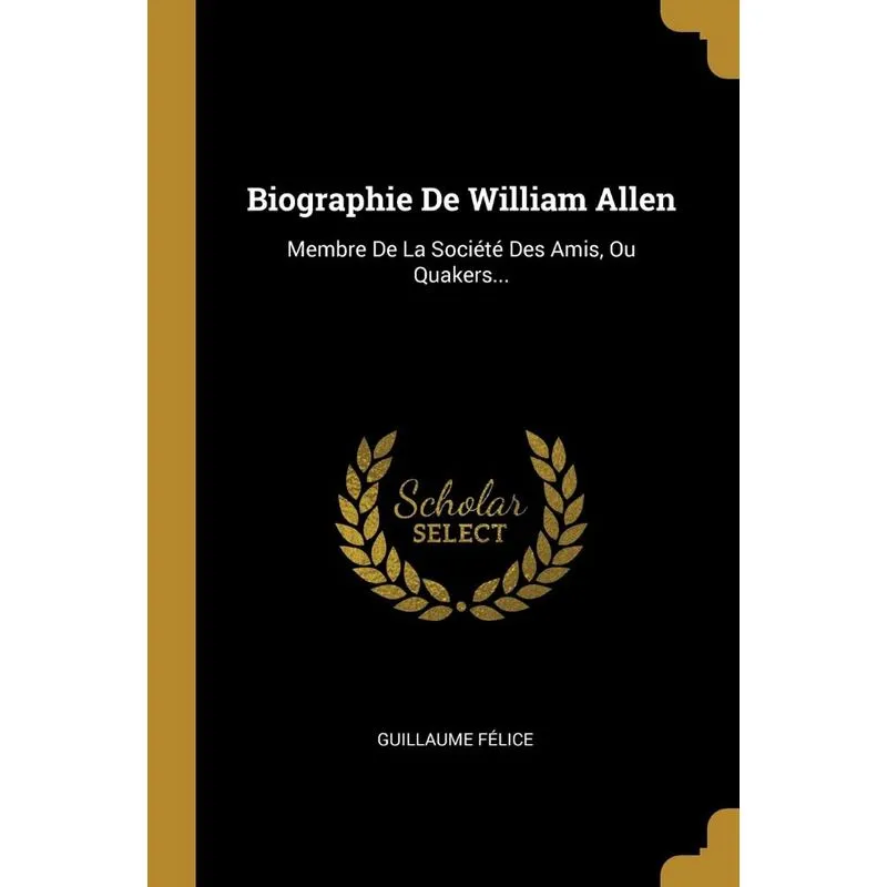 Biographie De William Allen