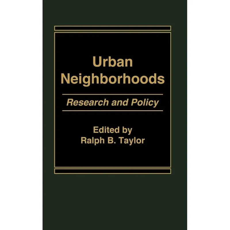 Urban Neighborhoods