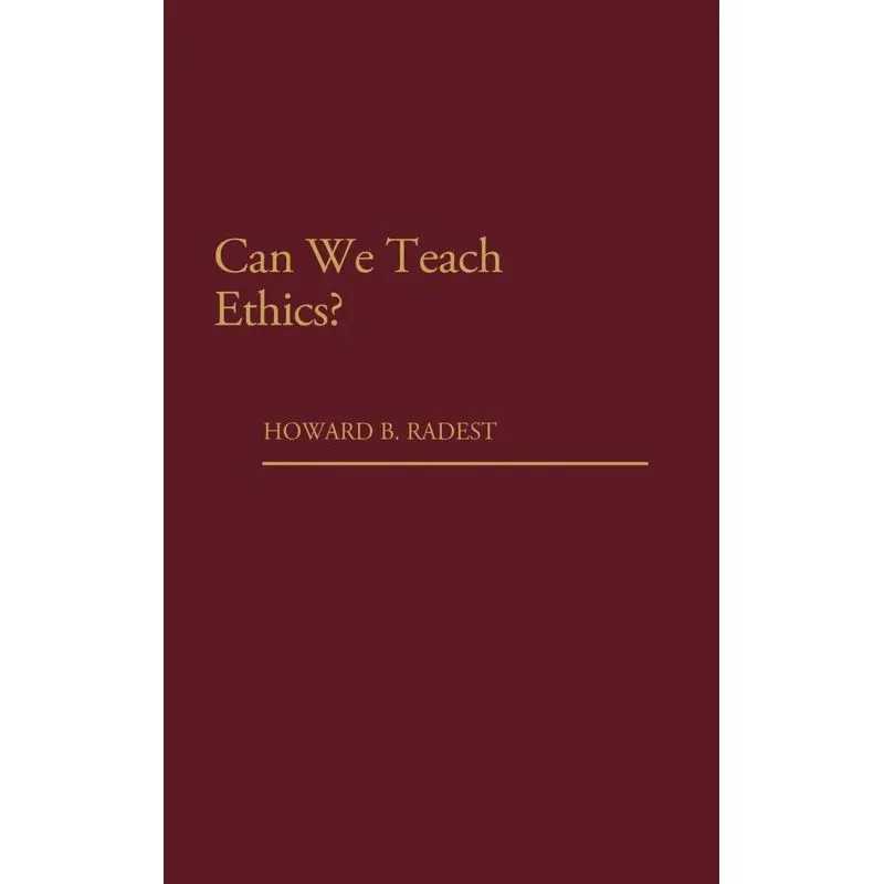 Can We Teach Ethics?