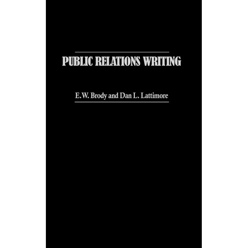 Public Relations Writing